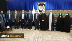 دیدار دکتر یحیی معروفی و مسئولین دانشگاه فرهنگیان استان کردستان با نماینده ولی فقیه در کردستان 5