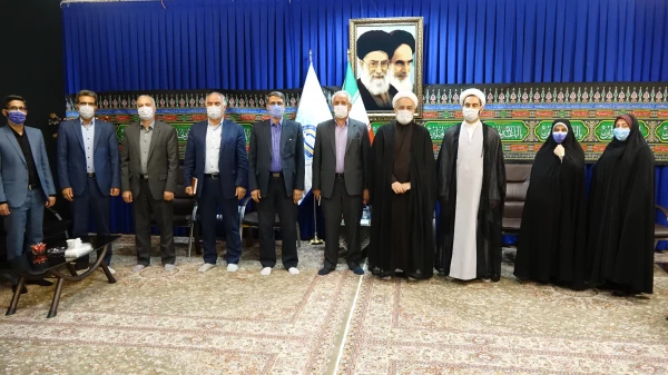 دیدار دکتر یحیی معروفی و مسئولین دانشگاه فرهنگیان استان کردستان با نماینده ولی فقیه در کردستان 5