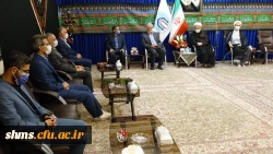 دیدار دکتر یحیی معروفی و مسئولین دانشگاه فرهنگیان استان کردستان با نماینده ولی فقیه در کردستان 6