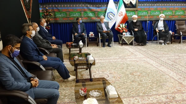 دیدار دکتر یحیی معروفی و مسئولین دانشگاه فرهنگیان استان کردستان با نماینده ولی فقیه در کردستان 6