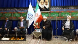 دیدار دکتر یحیی معروفی و مسئولین دانشگاه فرهنگیان استان کردستان با نماینده ولی فقیه در کردستان 8