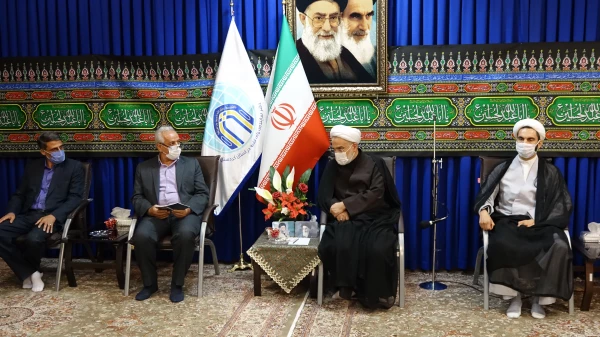 دیدار دکتر یحیی معروفی و مسئولین دانشگاه فرهنگیان استان کردستان با نماینده ولی فقیه در کردستان 8